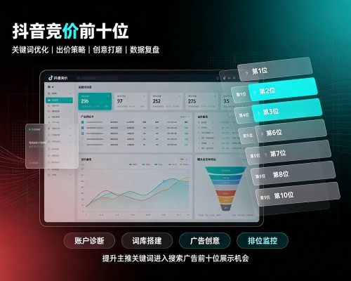 前进抖音搜索竞价