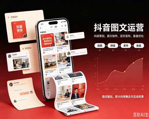 前进抖音图文代运营服务